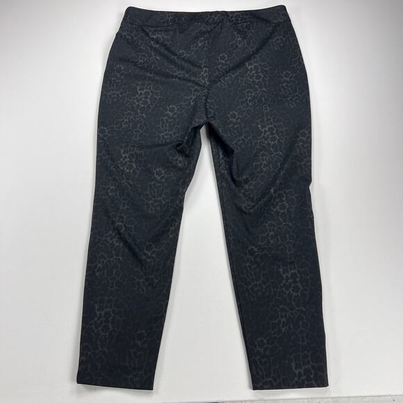 Chico’s Tone on Tone Cheetah Print Ponte Ankle Dress Pants Size 16 (Chico’s 3) - Picture 7 of 12